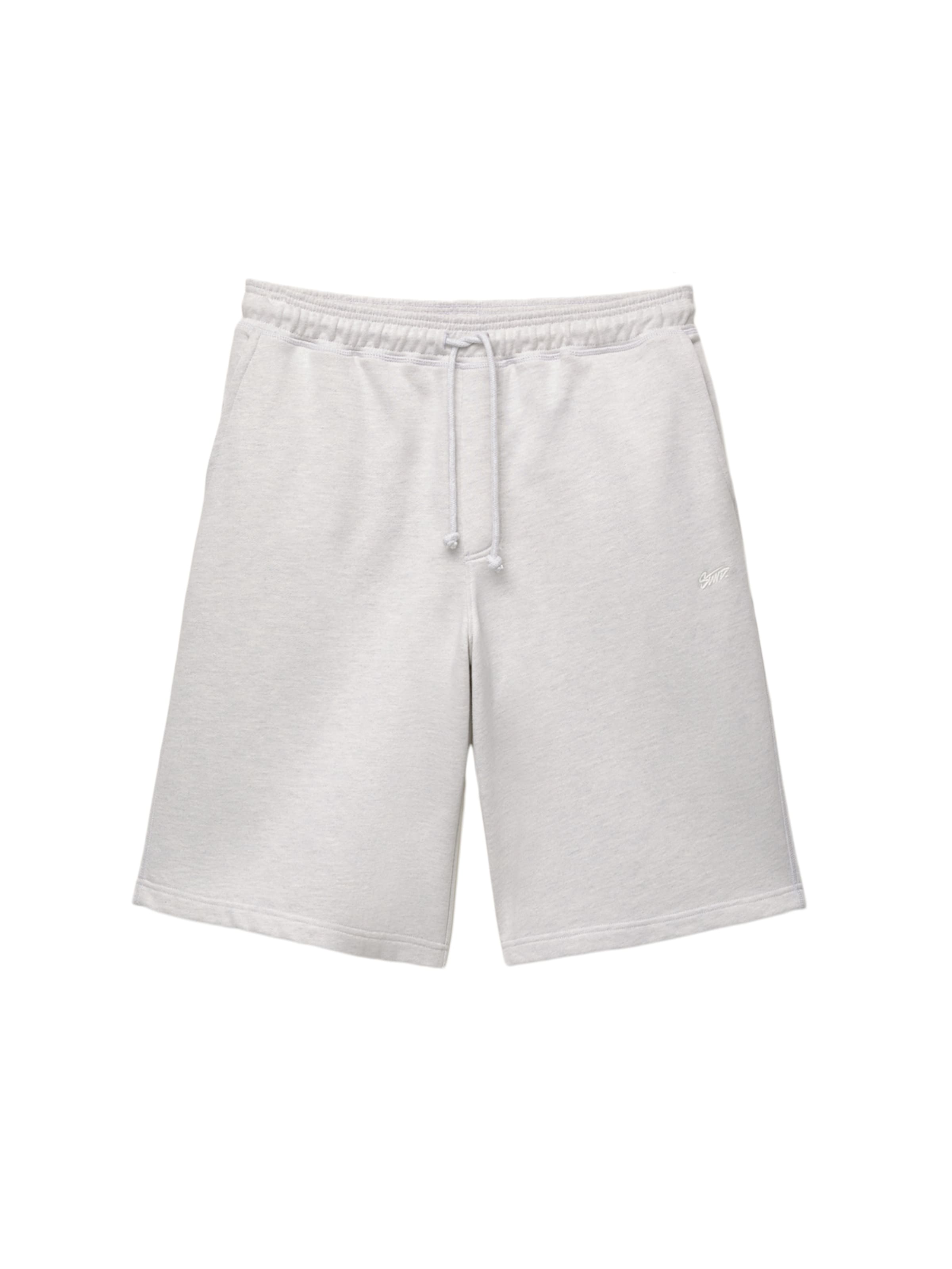 Pull&Bear Vrečasti Hlače | bela barva: sprednja stran