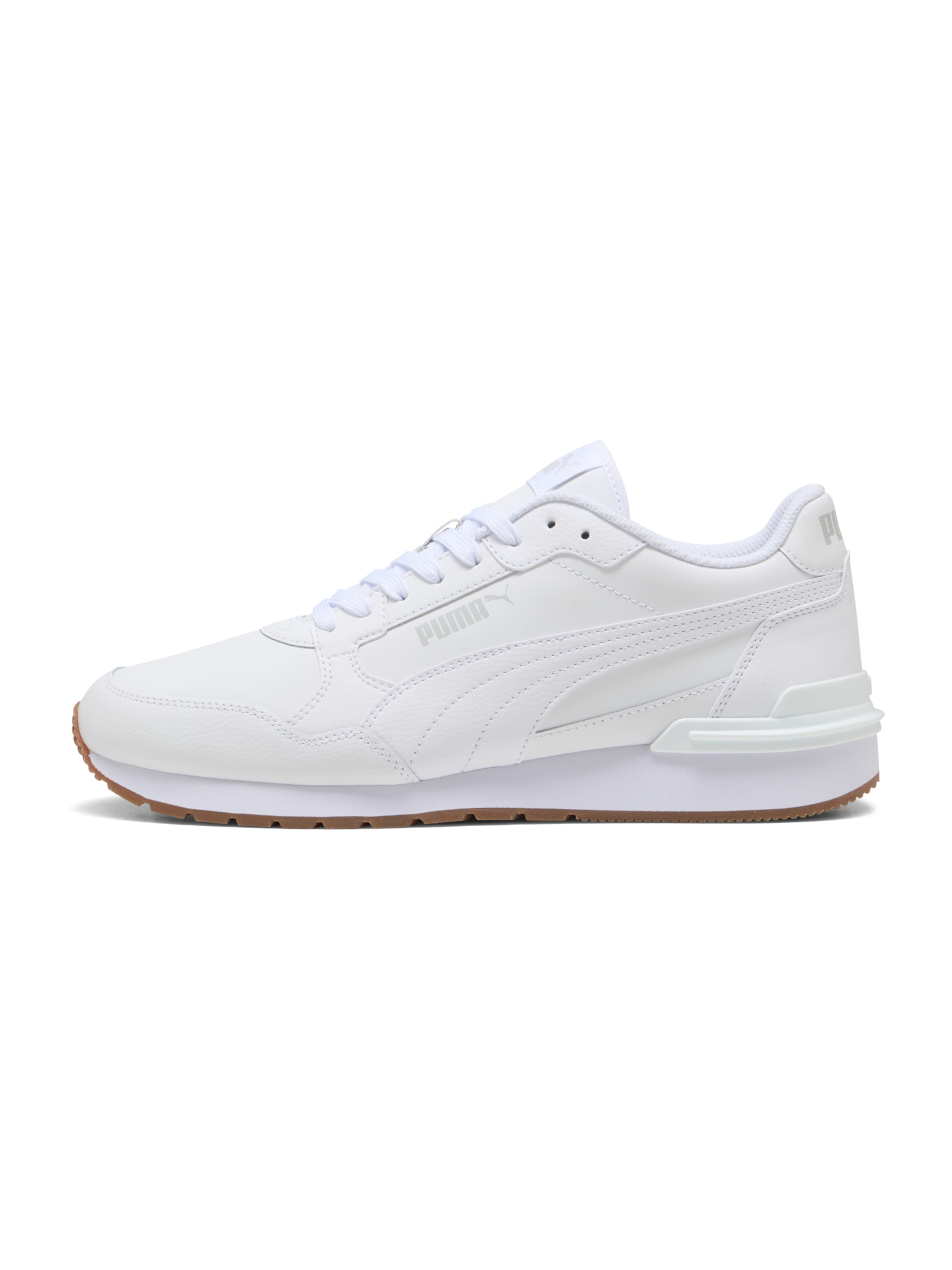 PUMA Platform trainers 'ST Runner v4' in White: front