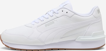 PUMA Σνίκερ χαμηλό 'ST Runner v4' σε λευκό: μπροστά