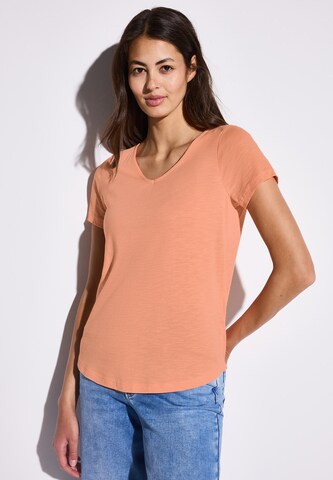 STREET ONE Shirt in Orange: front
