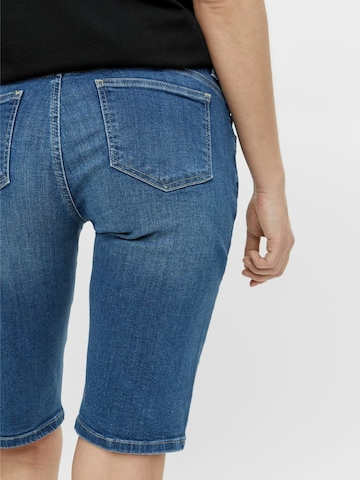 MAMALICIOUS Slimfit Jeans 'Fera' in Blauw