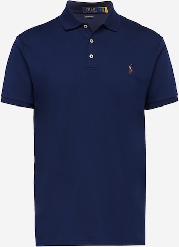 Tricou de la Polo Ralph Lauren pe albastru: față