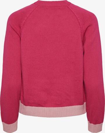 PIECES - Pullover 'Nistra' em rosa