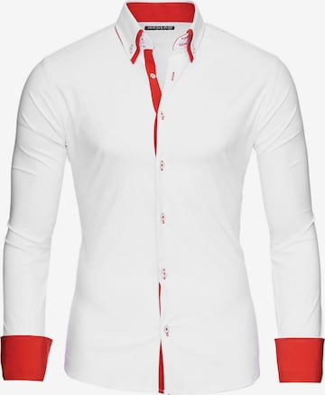 Reslad Button Up Shirt 'RS7050' in White: front
