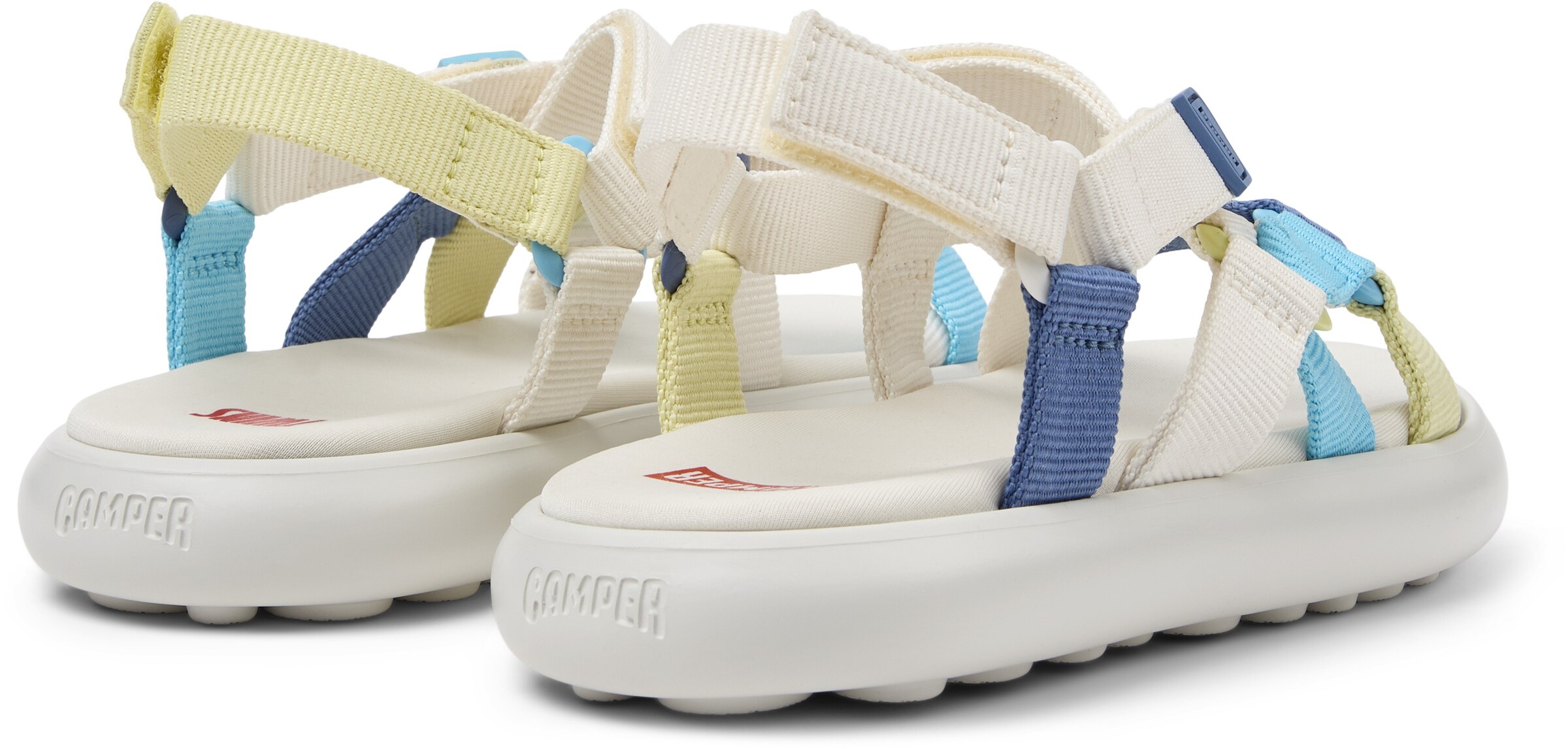 Sandalo con cinturino 'Pelotas Flota' di CAMPER in bianco