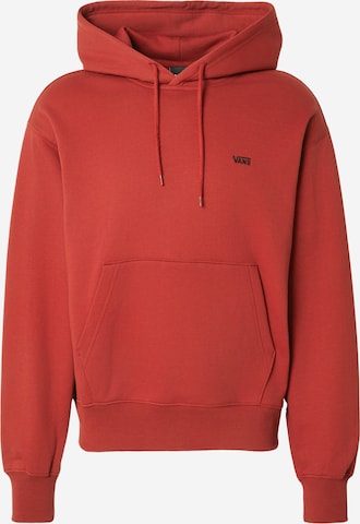 VANS - Sudadera 'LEFT CHEST II' en rojo: frente