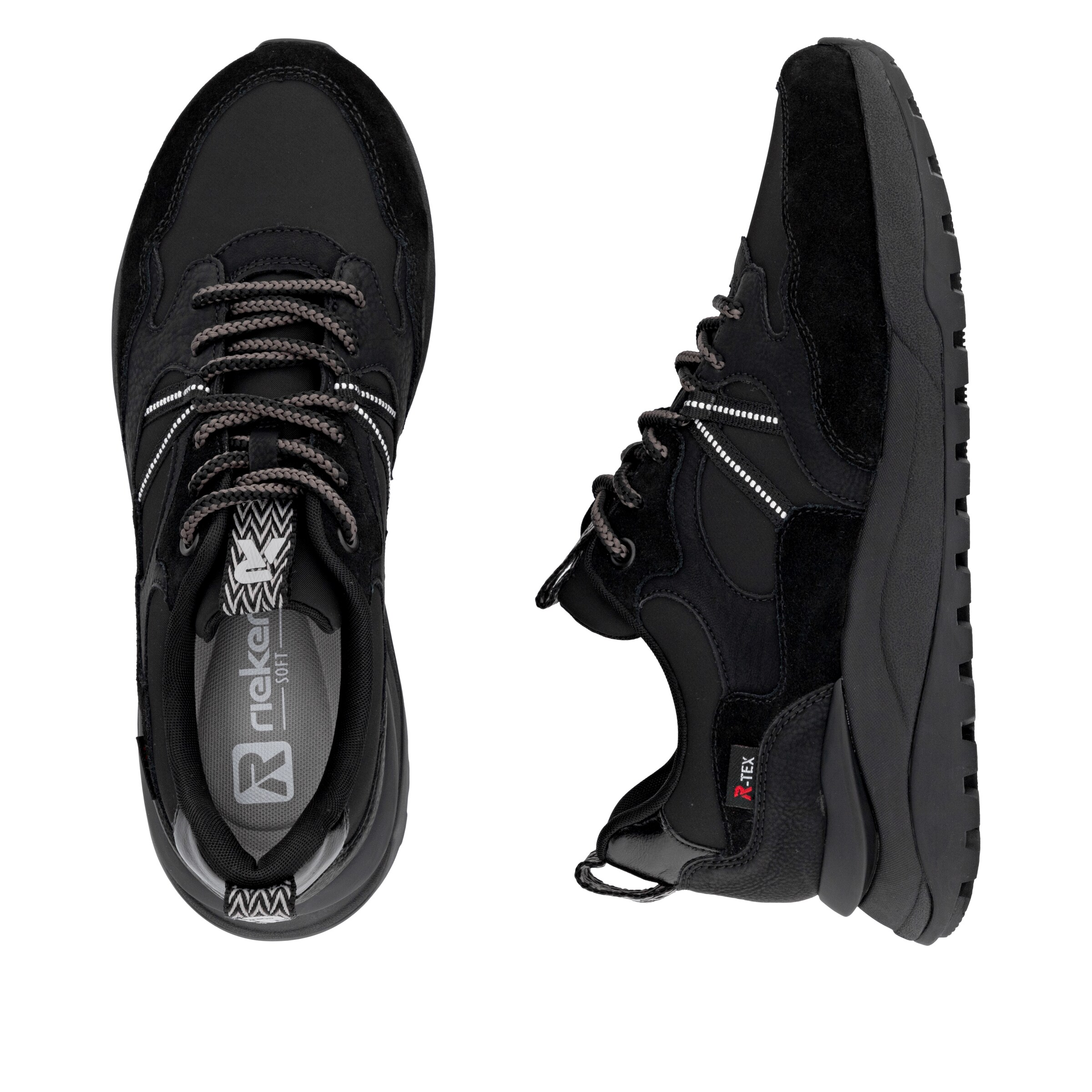 Rieker Sneaker in Schwarz