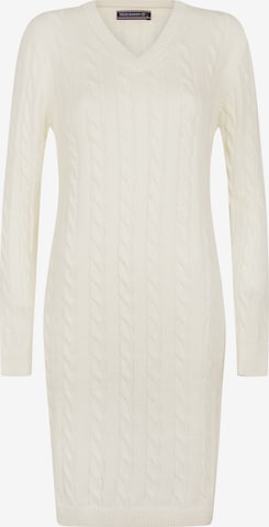 Robes en maille Felix Hardy en beige : devant
