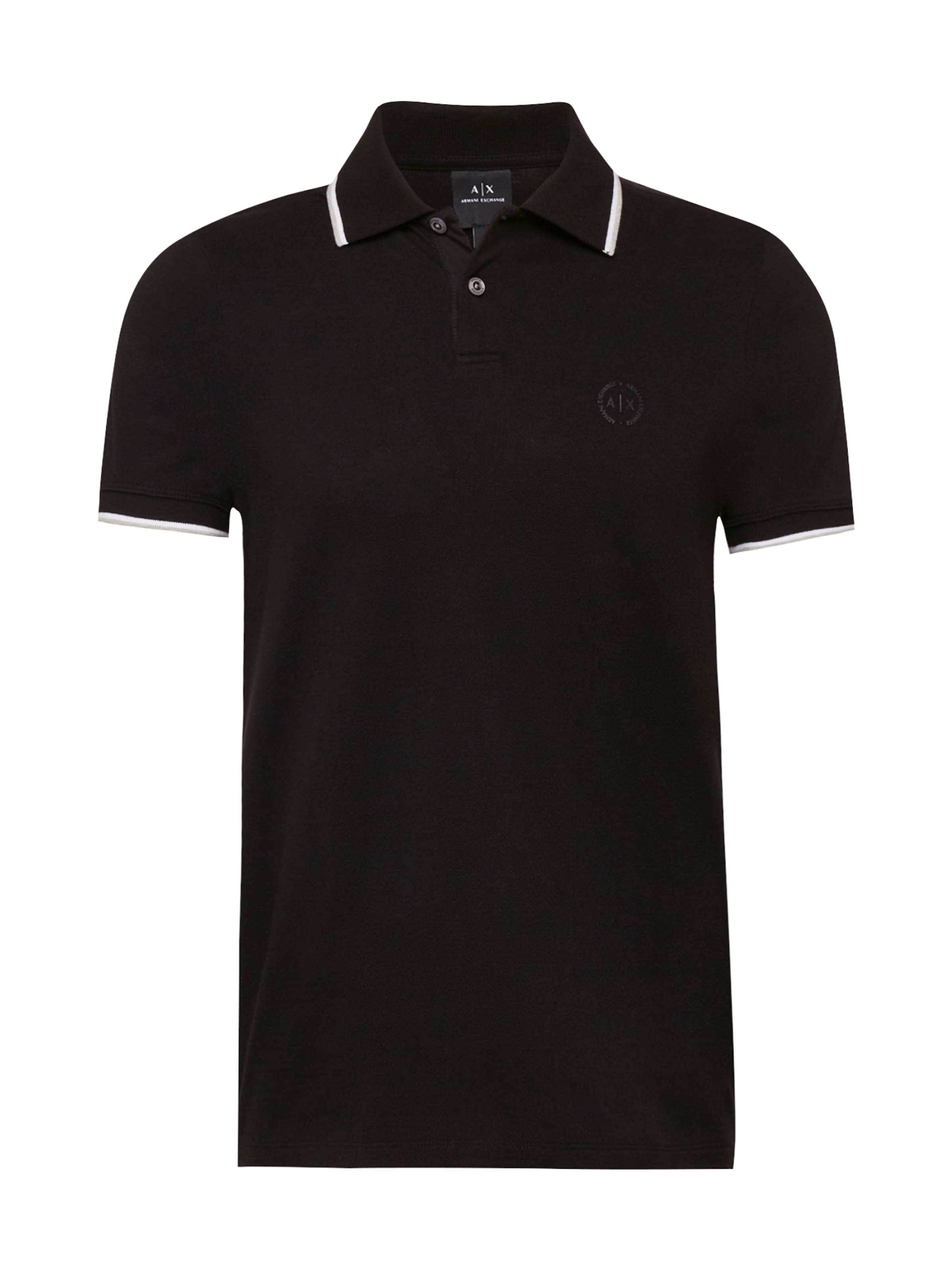 ARMANI EXCHANGE - Camisa em preto: frente