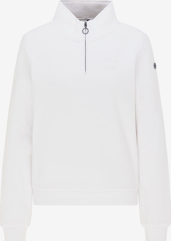 DreiMaster Maritim Sweatshirt in Wit: voorkant