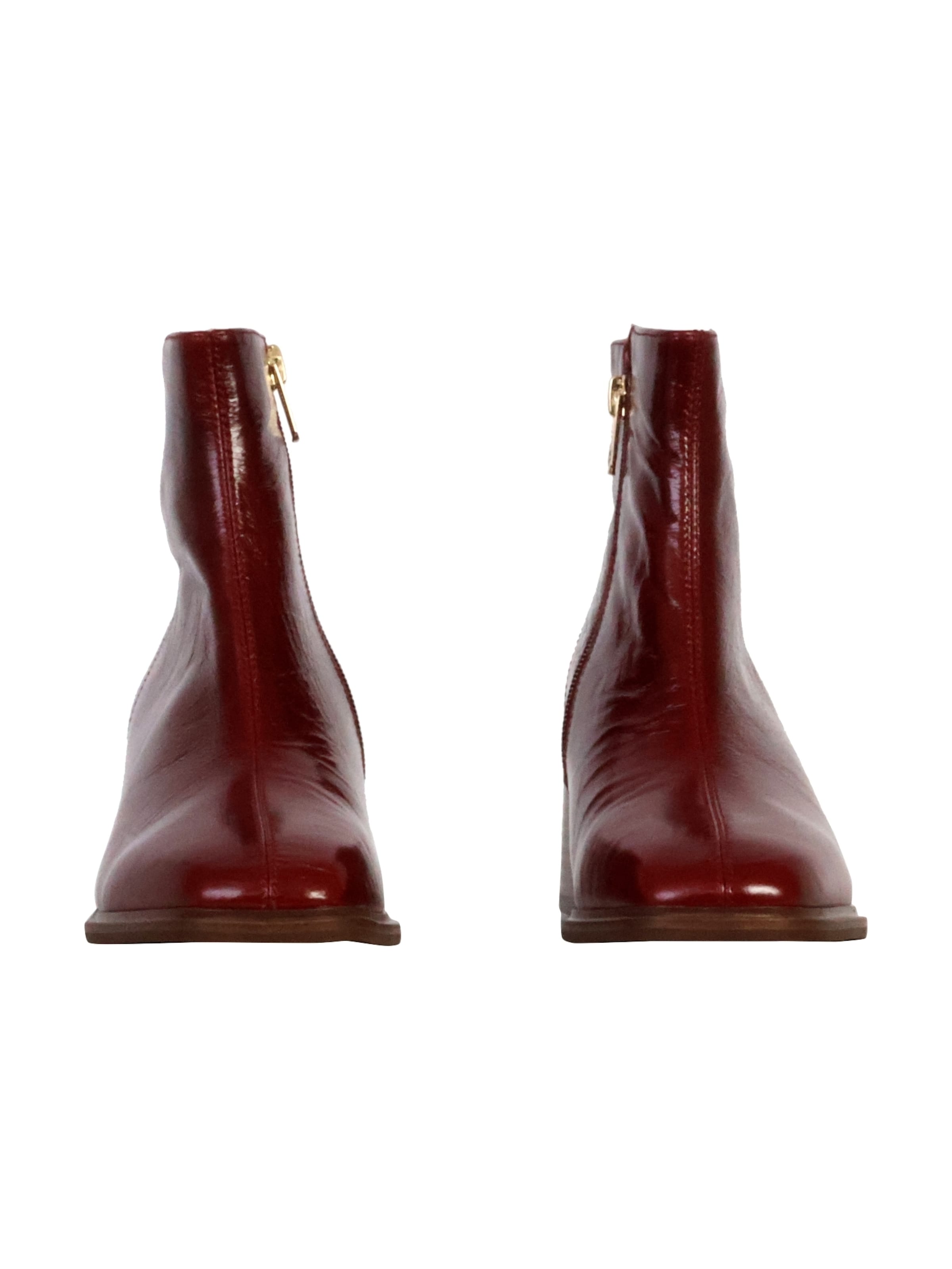 Bottines Emilie Karston en rouge