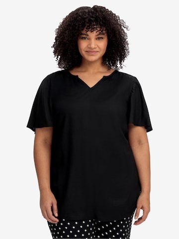 SHEEGO Tunic in Black: front