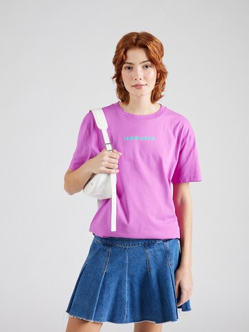 Harper & Yve - Camisa em roxo: frente
