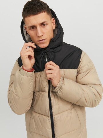 JACK & JONES Between-season jacket 'Toby' in Beige