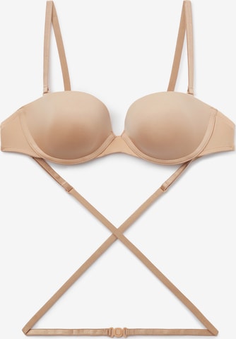 INTIMISSIMI Balconette Bra in Beige: front