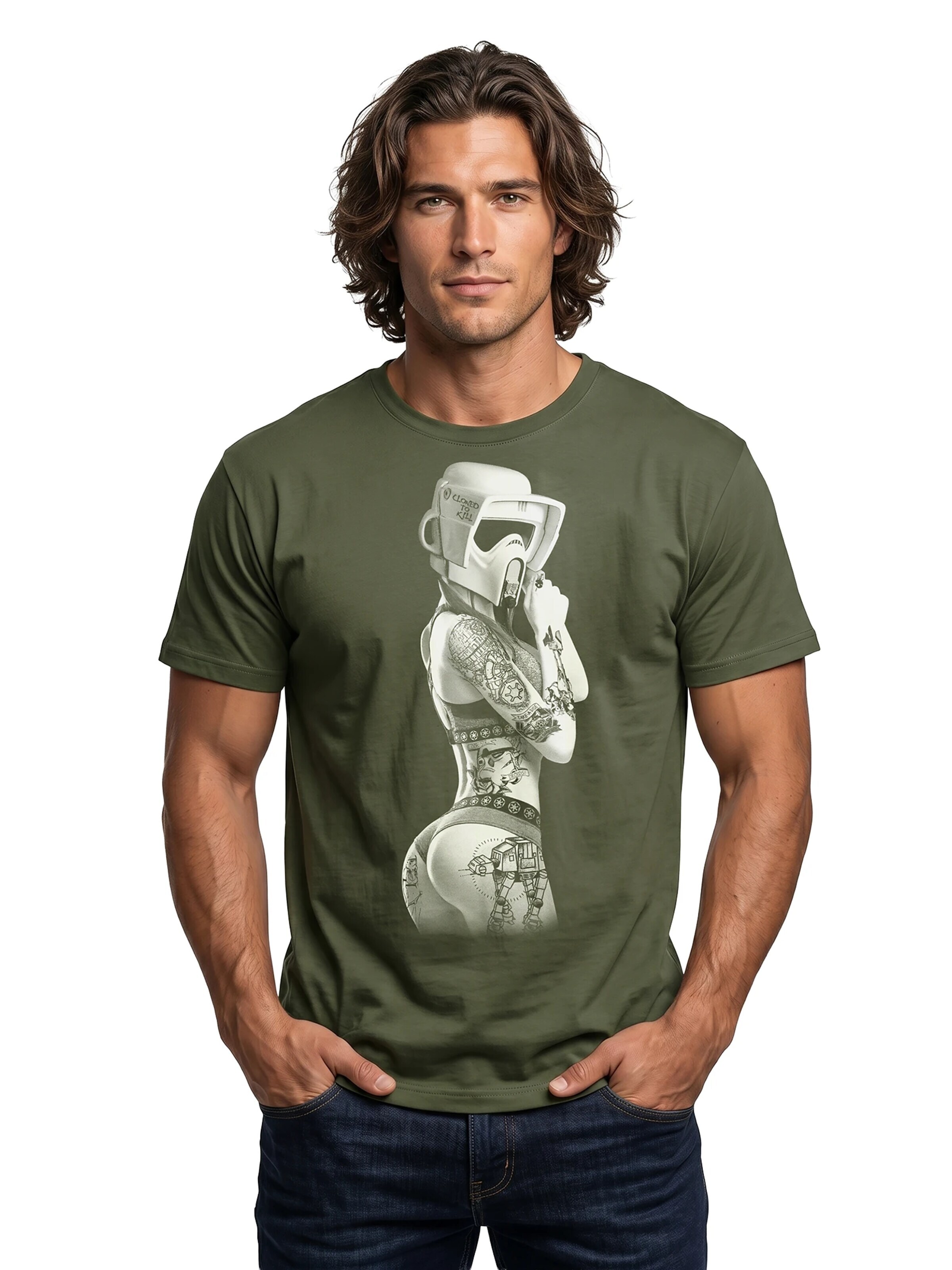 MAKAYA Shirt 'Trooper' in Green
