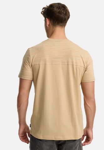 INDICODE JEANS Shirt 'INSprings' in Beige