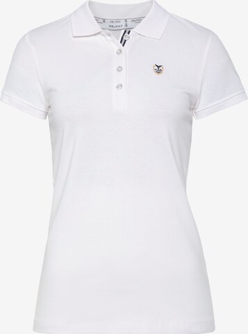 DELMAO Shirt in White: front