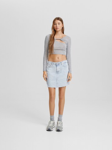 Jupe Bershka en bleu