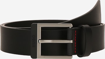 juoda HUGO Diržas 'Glenon': priekis