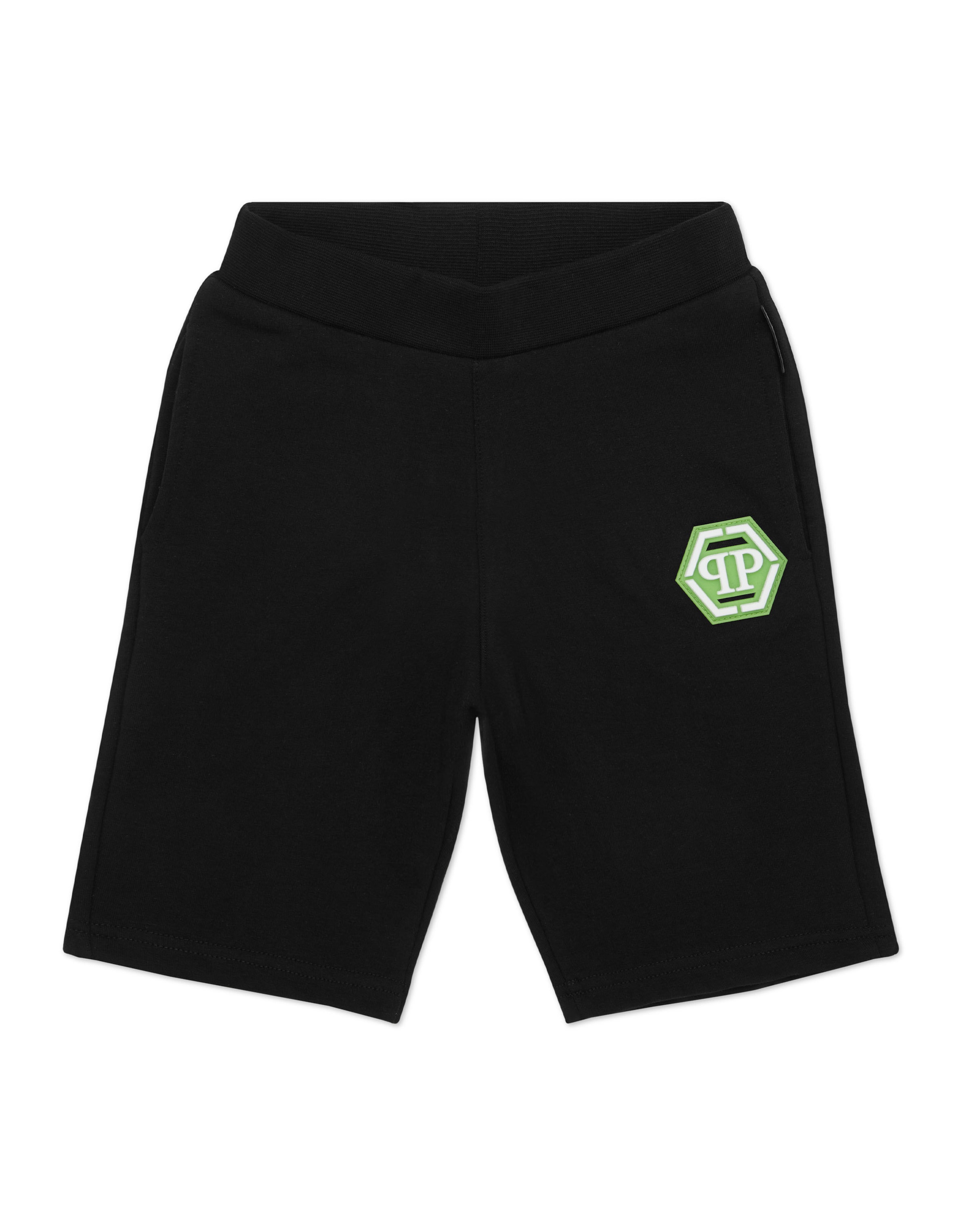 Philipp Plein - Loosefit Calças 'Iconic' em preto: frente