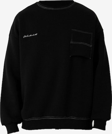 Sweat-shirt Dandalo en noir : devant