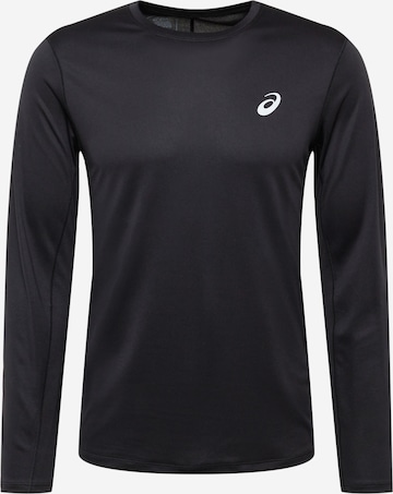 ASICSTehnička sportska majica - crna boja: prednji dio