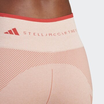 ADIDAS BY STELLA MCCARTNEY Skinny Workout Pants 'True Strength' in Orange