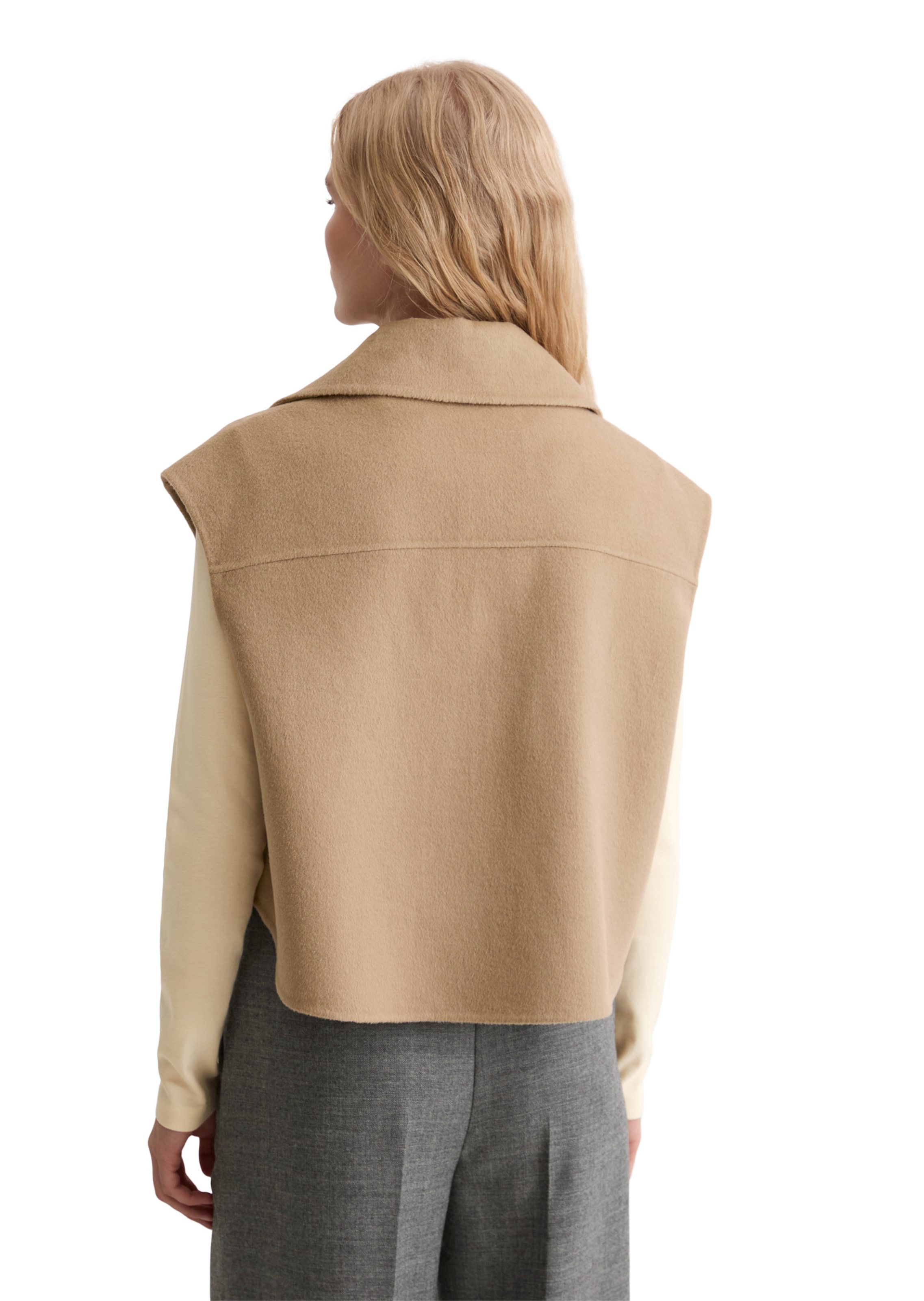 Marc O'Polo Weste in Beige