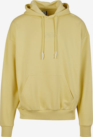 DEF Sweatshirt 'Roda' in Yellow: front