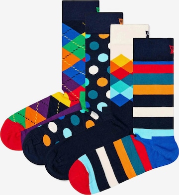 Happy Socks - Meias em mistura de cores: frente