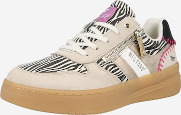 juoda MUSTANG Sportbačiai be auliuko: priekis