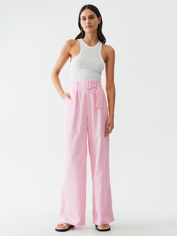 Loosefit Pantalon à pince Calli en rose