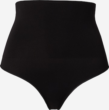 Lindex - Cueca modeladora 'Sea' em preto: frente