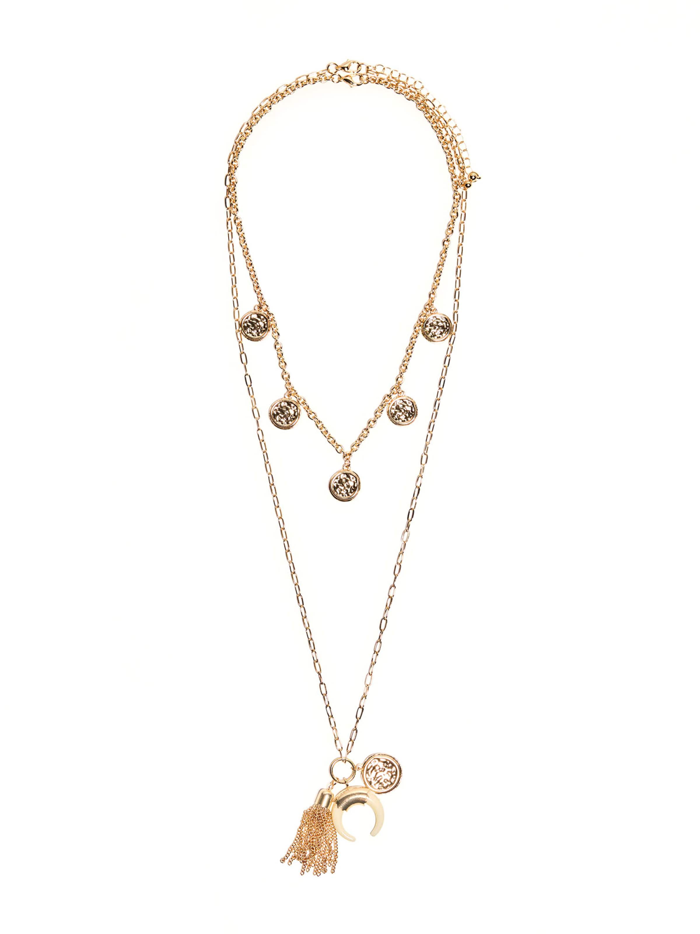 Bershka Lánc 'BOHO CHIC' - arany: elől