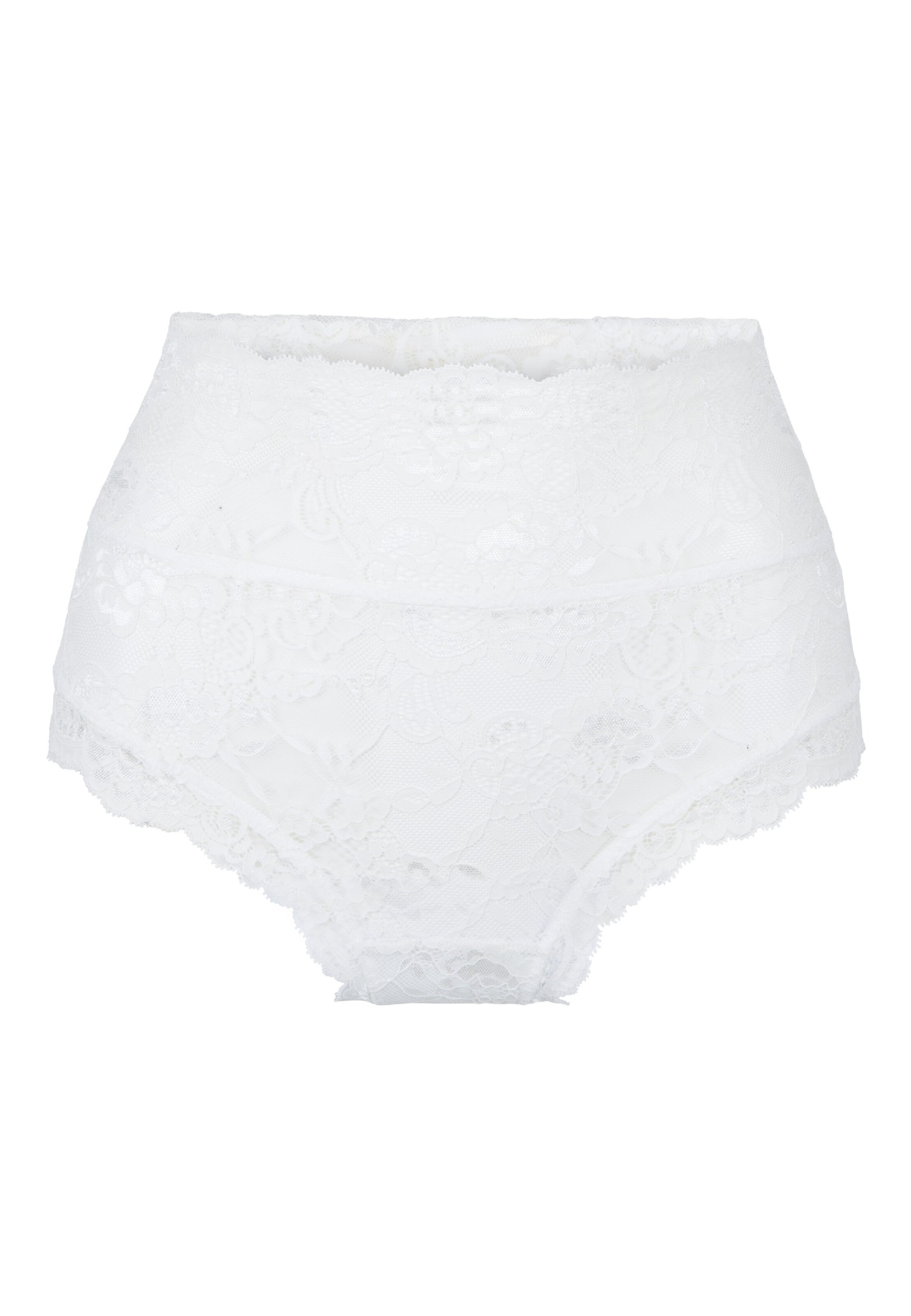 Slip di LingaDore in bianco: frontale