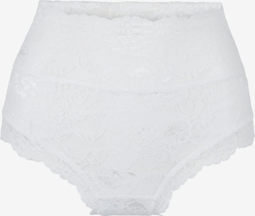 Slip di LingaDore in bianco: frontale