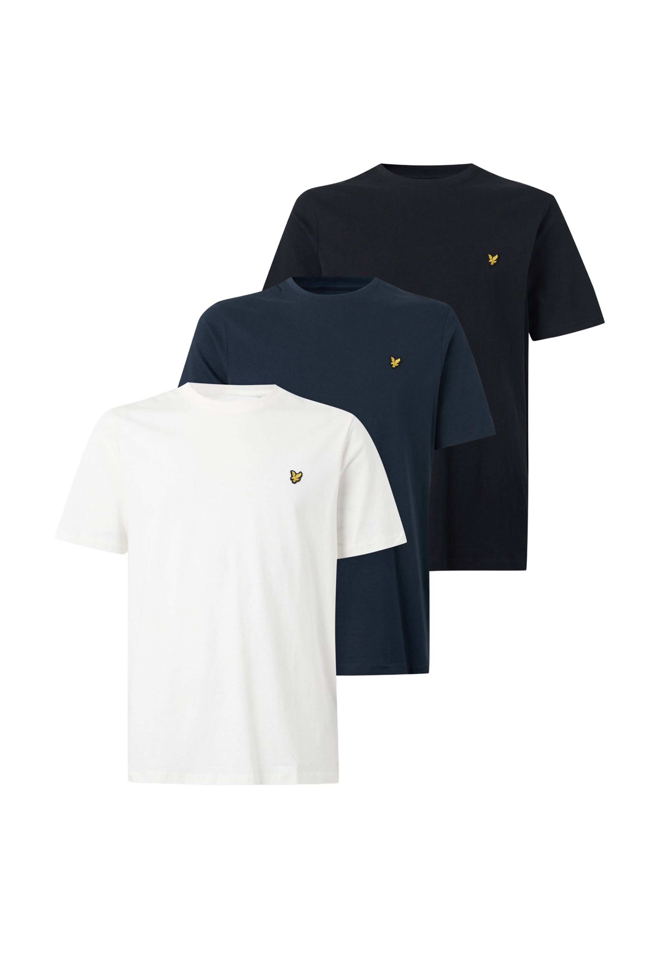 Maglietta in S Lyle & Scott di colore navy / nero / bianco, Visualizzazione prodotti