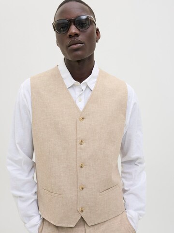Gilet de costume JACK & JONES en beige
