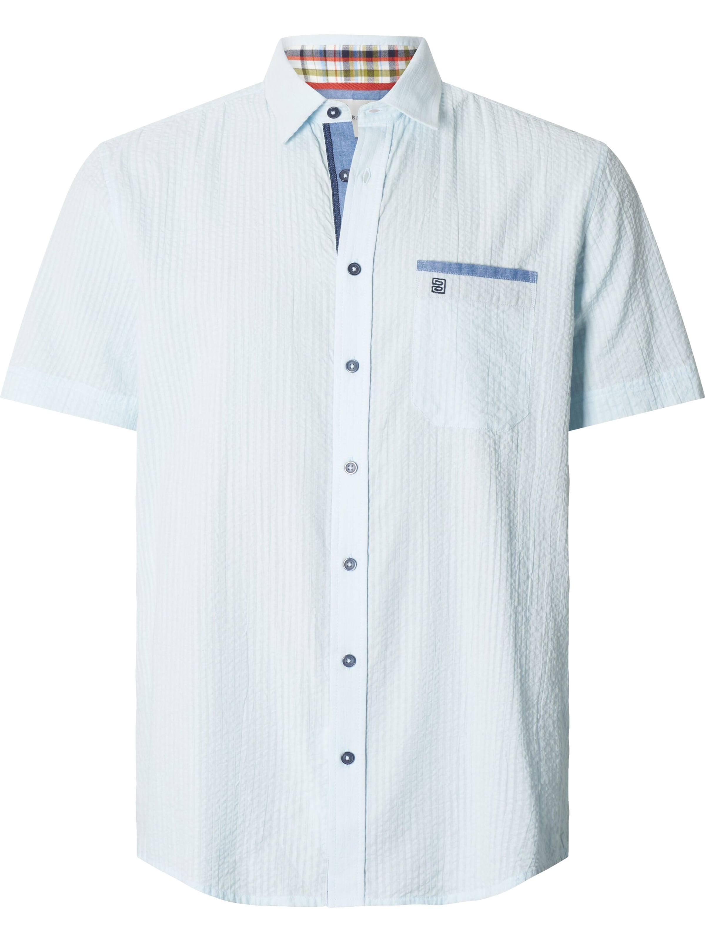 BABISTA Regular fit Button Up Shirt 'Ricobel' in Blue