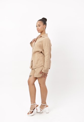 Completo pantalone di Elara in marrone