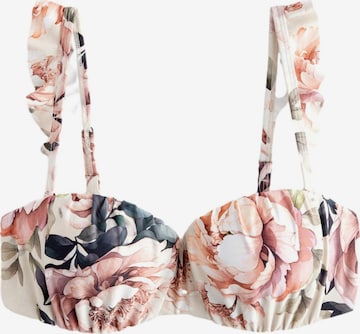 rožinė Next Bandeau Bikinio viršutinė dalis: priekis