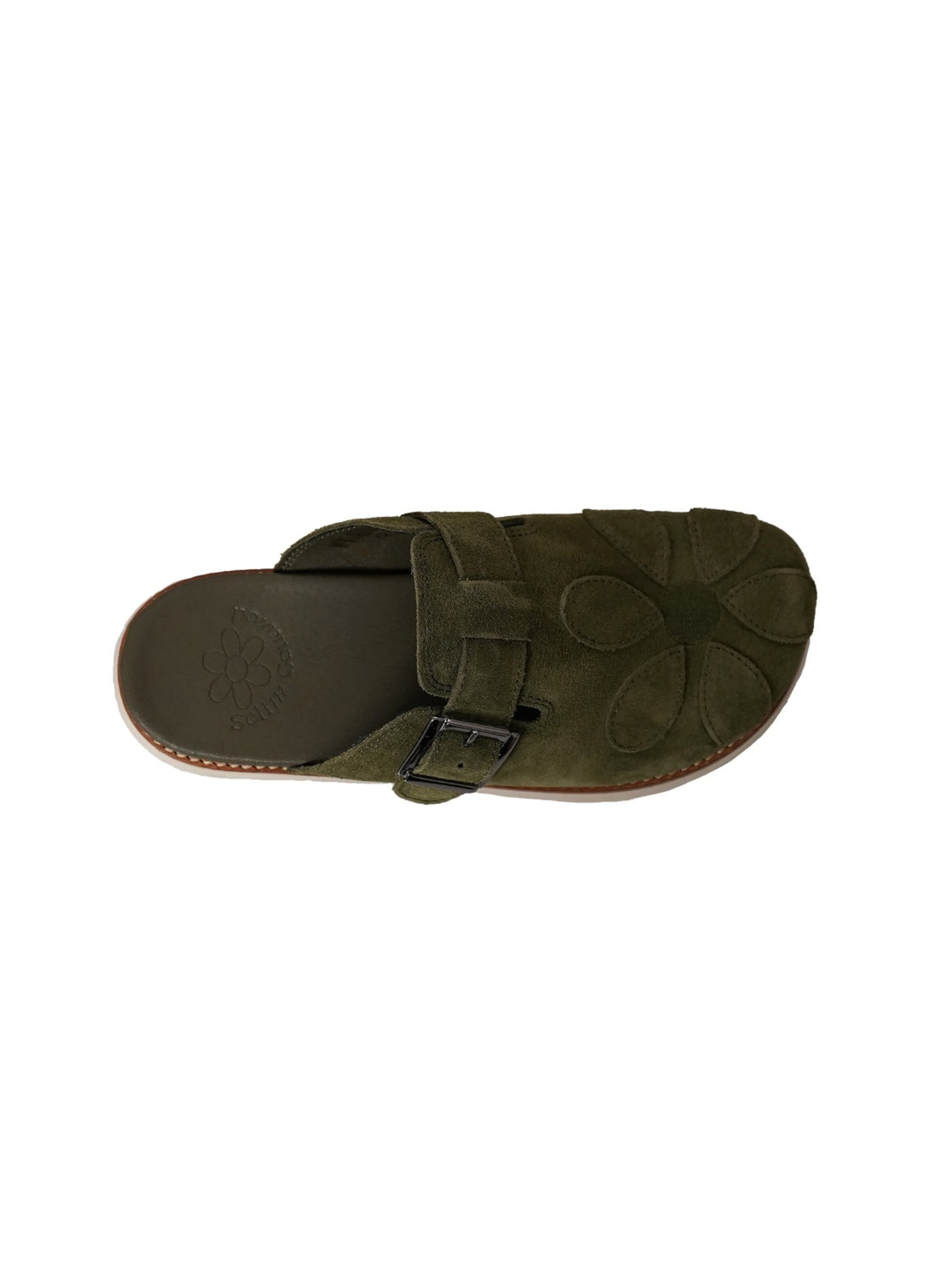 Clogs 'Blossom Shoes' di Yoxeone in verde