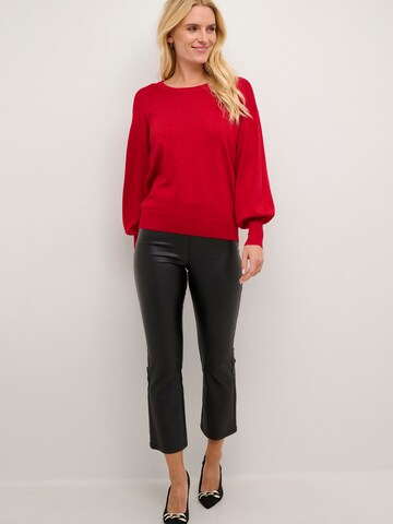 Pull-over 'KARegina' Kaffe en rouge