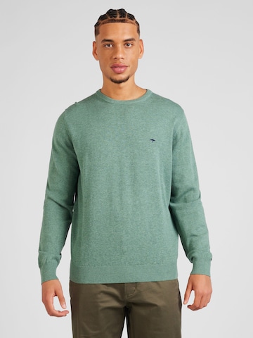 FYNCH-HATTON Sweater in Green: front