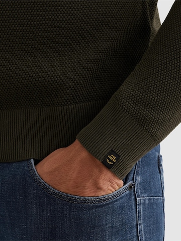 PME Legend - Jersey 'Pullover in cotton/modal' en verde