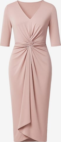 Robe LYN MAMA en rose : devant