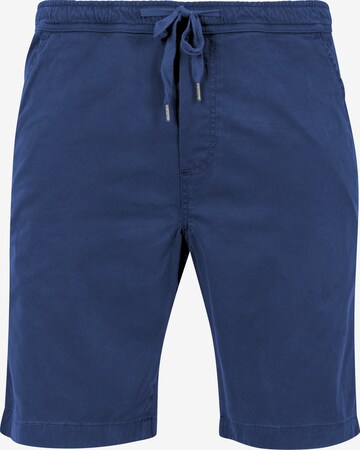 Urban Classics Trousers in Blue: front