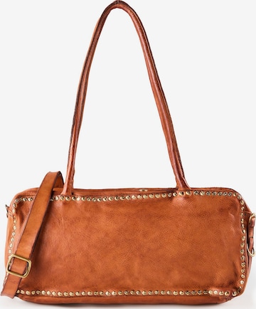 Campomaggi Schultertasche 'Simona ' in Braun: Vorderseite