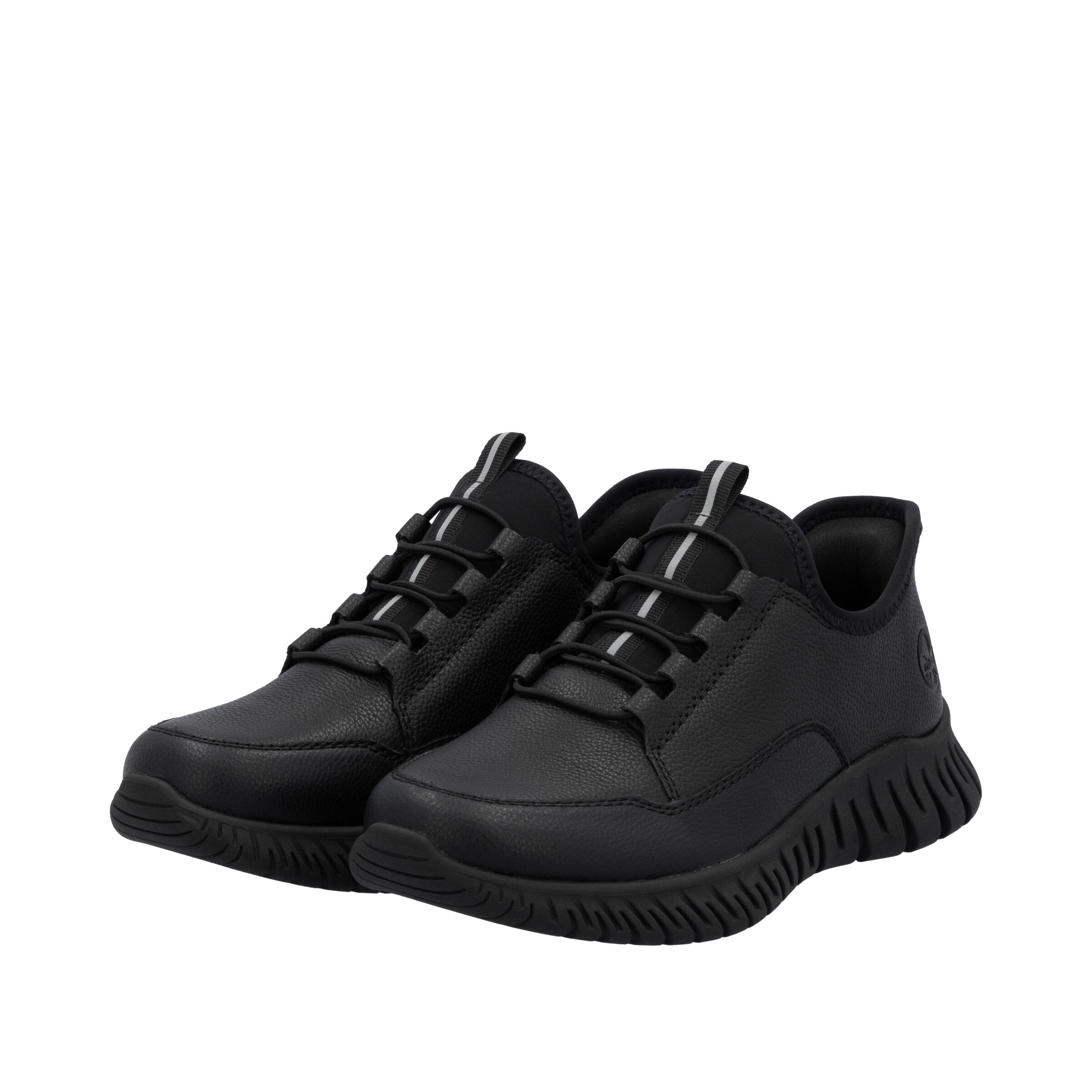 Rieker Slip-Ons in Black